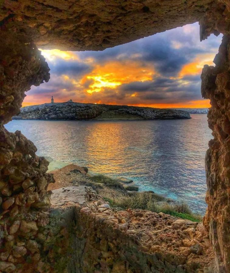 Sunset Modern Apt - near beach WIFI&cable TV Birżebbuġa Exterior foto