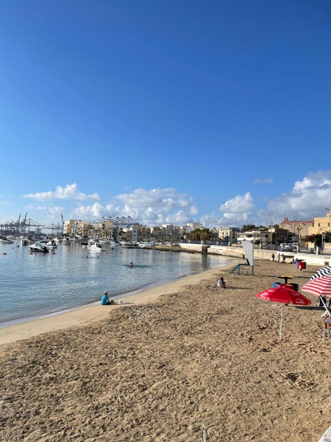 Sunset Modern Apt - near beach WIFI&cable TV Birżebbuġa Exterior foto